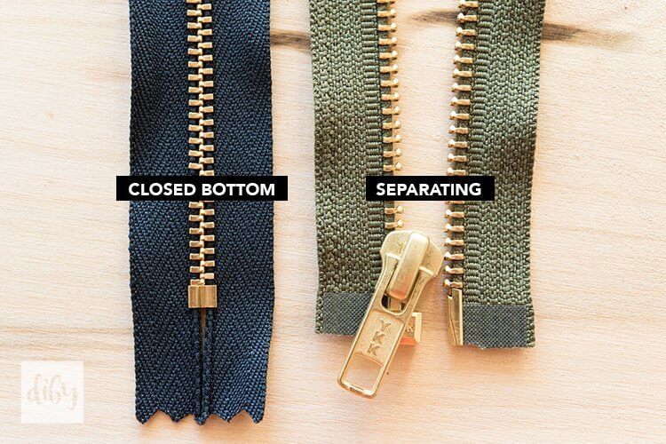 How are Zippers Differentiated According to Their Ends? How Do We Choose Zipper Types According To The Bottom Ends?